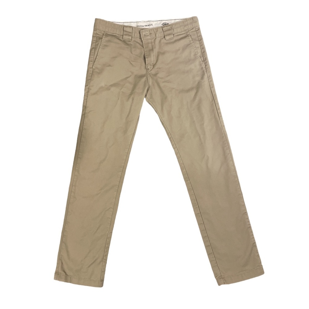 Dickies Skinny Straight Khaki Pants